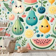 Фототапет – Весели плодове с усмивки