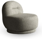 Сиво-кафяво кресло Ovo – Miuform