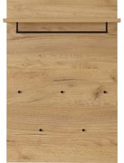 Панел за закачалки в дъбов декор в естествен цвят Fremont - Germania