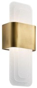 Kichler KL-SERENE-LED-W-NBR - LED Аплик SERENE LED/16W/230V месинг