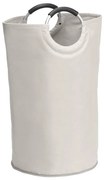 WENKO 3440001100 - Кош за пране STONE 38x72 см бежов/сребрист/черен