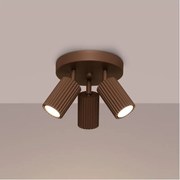 Brilagi - LED спот CRESTO 3xGU10/10W/230V кафяво