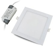 LED панел, квадрат, 12W, 220V с включен драйвър