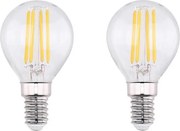 К-кт 2x LED Крушка VINTAGE E14/4W/230V 2700K - Globo 10589-2K