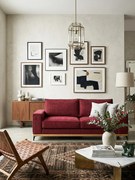 Диван Fredrik двуместен-Kokkino