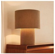 Brilliant - Настолна лампа TONY 1xE27/20W/230V кафяв