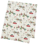 Памучна покривка за маса 137x229 cm Christmas Town – Catherine Lansfield