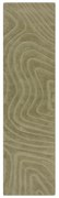 Каки ръчно изработена вълнена пътека 60x230 cm Mesmerise Sage – Flair Rugs