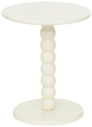 Помощна маса atmosphera Chamlo, Ø38 cm - Бял