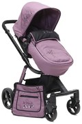 Комбинирана бебешка количка X-Point CANGAROO - виолетова