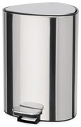 Пластмасово кошче за боклук с педал в сребрист цвят 5 l Luxe – Joseph Joseph