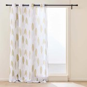 Бежово/ златисто перде 140x280 cm Kim – douceur d'intérieur