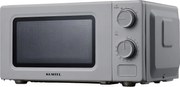 Микровълнова фурна Kumtel HM-21, 600W, 17 л, 6 степени, Таймер, Размразяване, Сив