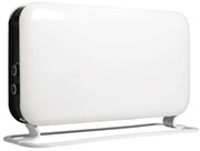 Конвектор за под MILL SG2000MEC, 2000W, 20 м2, 3 степени, LOT20, Безшумен, Защита при преобръщане, Заоблени ръбове, Бял/черен