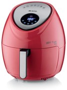 Фритюрник с горещ въздух Ariete AIRY FRYER XXL 4618/01, 1800W,  5.5 л, 7 програми, Таймер, LCD сензорен дисплей, Червен