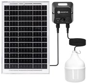 Aigostar - LED Соларен полилей със сензор LED/70W/12V 6000 mAh 6500K Ø 12 см
