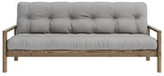 Сив разтегателен диван 205 cm Knob - Karup Design