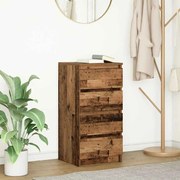 861758 vidaXL Сайдборд, старо дърво, 37,5x35x76 см, инженерно дърво