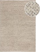 Светлосив ръчно изработен килим със смес от вълна 160x230 cm Minerals – Flair Rugs