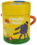 Jarmelo - Боички за пръсти, миещи се, 6 цвята JA91142