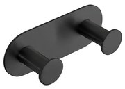 Закачалка 11,5x4,5 cm неръждаема стомана/черна