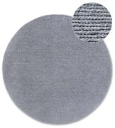 Сив ръчно изработен вълнен кръгъл килим ø 160 cm Francois – Villeroy&amp;Boch