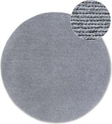 Сив ръчно изработен вълнен кръгъл килим ø 200 cm Francois – Villeroy&amp;Boch