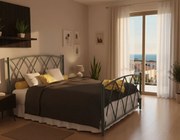 Легло Hermes-110x190-Silver Σφυρίλατο-Με ποδαρικό