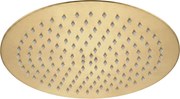 Кръгла душ глава REA JS-P014BG 30cm Brush Gold