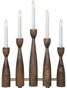 Коледна светлинна украса за контакт в тъмно естествен цвят Midja 2.0 – Star Trading