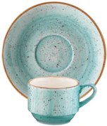 Bonna - Aqua - Чашка с чинийка 80ml (AAQ GRM 02KFT)