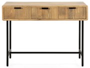 Конзолна маса от масивно манго в естествен цвят 38x100 cm Mundra – MOME