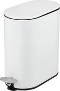 Стоманено кошче за боклук с педал в матово бял цвят 5 l Collungo – Wenko