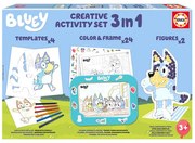 Творчески комплекта 3 в 1, Educa, Bluey