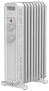 Sencor - Маслен радиатор с 9 ребра 800/1200/2000W/230V бял