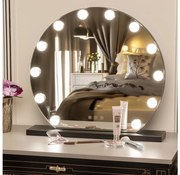 Brilagi - LED регулируемо грим огледало HOLLYWOOD LED/12W/230V 3000/4000/6500K