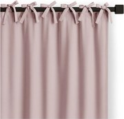 Сиво-розово затъмняващо перде 140x250 cm Carli Tie – Restilo