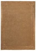 Теракотен ръчно изработен вълнен килим 160x230 cm Gatsby – Flair Rugs