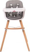 Buba  -  Столче за хранене Buba Carino, Сиво