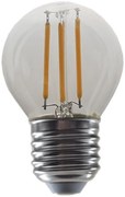 Филаментна LED крушка, E27 G45, 4W, 470lm, 2700K