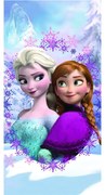 Памучна бебешка кърпа 70x140 cm Frozen - Jerry Fabrics