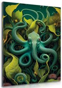Картина на платно – Сюрреалистичен октопод