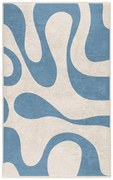 Син килим подходящ за пране 160x230 cm Blue Latte – Mila Home
