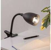 Atmosphera - Лампа с щипка SILY 1xE14/7W/230V черен