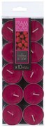 Комплект ароматни чаени свещи atmosphera Nina, 10 бр - Raspberry