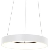 Дизайнерско висящо осветление бяло с димируем LED - Ringlede