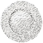 Стъклена чиния ф28см GOCCE-(09212/01) (RM 269) - Luigi Bormioli