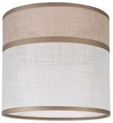 Резервно абажур ANDREA E27 пр. 16 см бежово/сиво