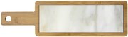 Horecano - Бамбукова дъска за сервиране с мраморна плоча (1270SJ4508)