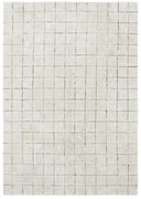 Кремав ръчно изработен памучен килим подходящ за пране 170x240 cm Mosaic – Lorena Canals